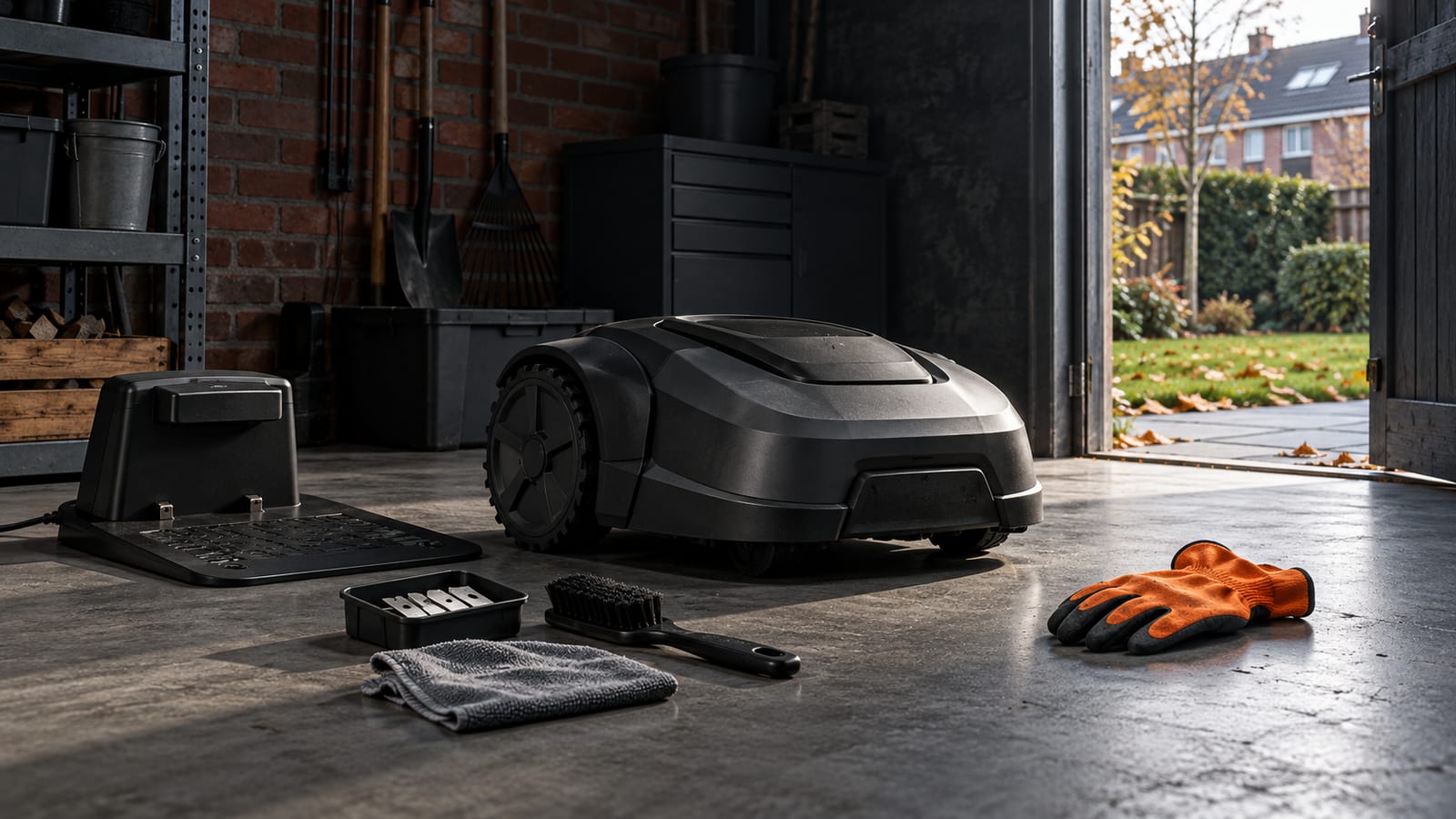 Robotmaaier winterklaar maken: wat elk merk vraagt